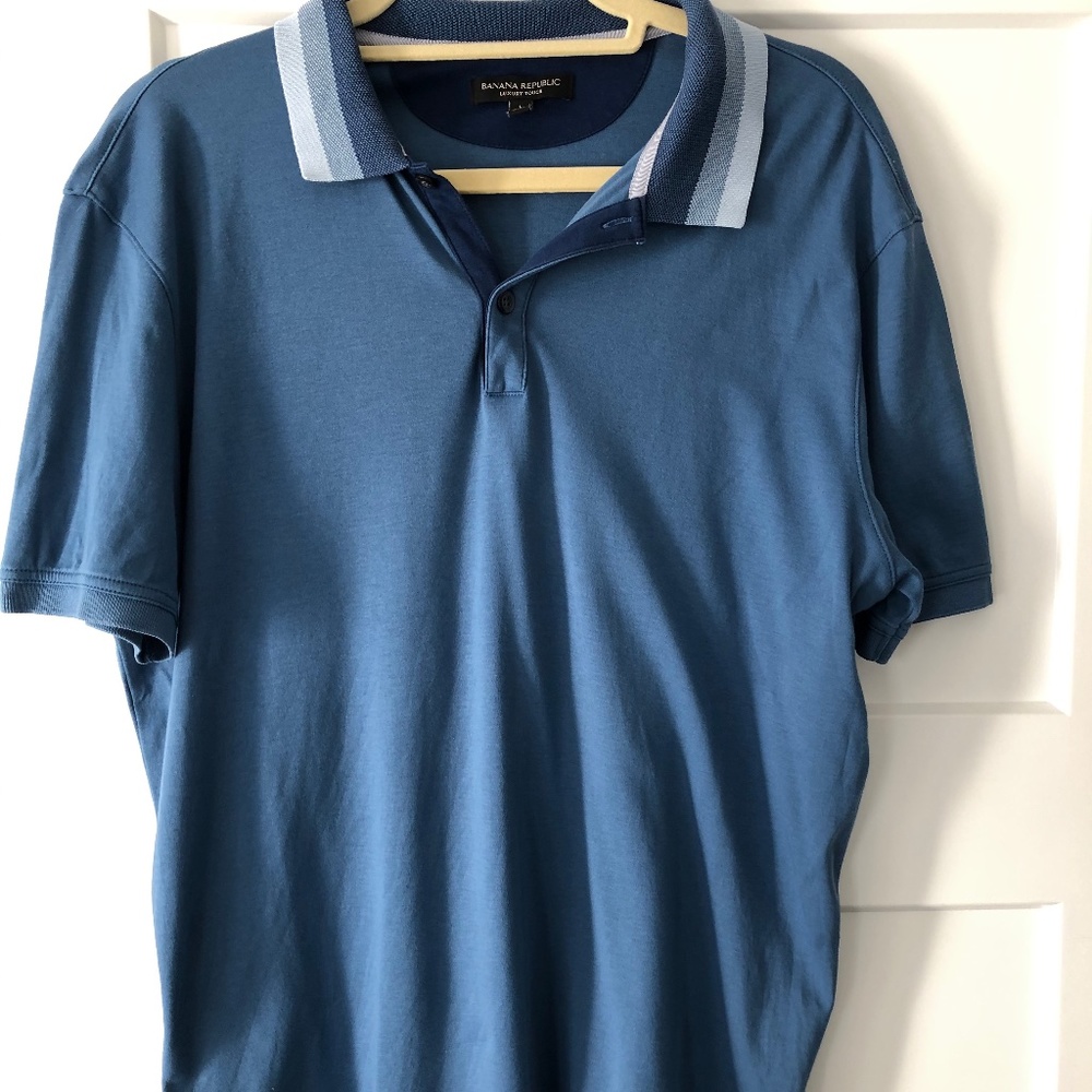 Men's Large, Banana Republic, Luxury Touch Polo